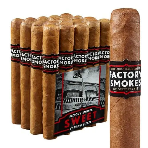 Drew-Estate-Factory-Smokes-Sweet-Now-Available-at-The-Cigar-Bank-A-Flavorful-and-Affordable-Choice The Cigar Bank