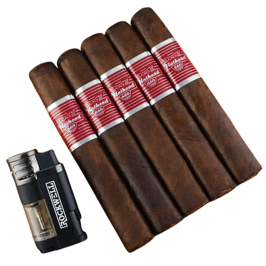 CAO-Flathead-Sampler-5PK-Travel-Case The Cigar Bank
