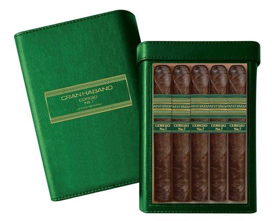 Gran-Habano-Corojo-7-Limited-Edition-Toro-Leather-Case The Cigar Bank