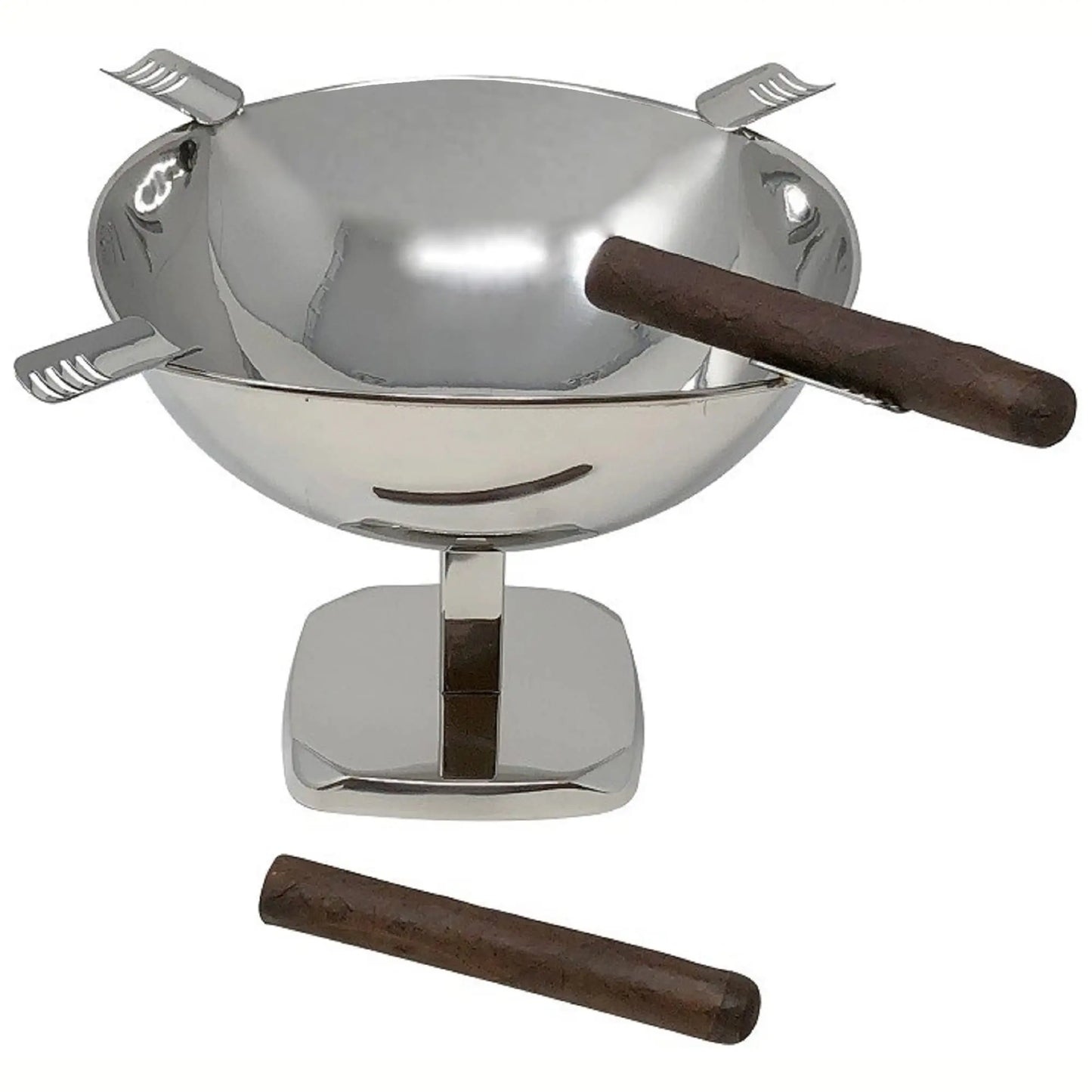 Quadrangle Stainless Steel Ashtray smokin ash