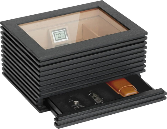 Kobi Glass Top Humidor Klaro