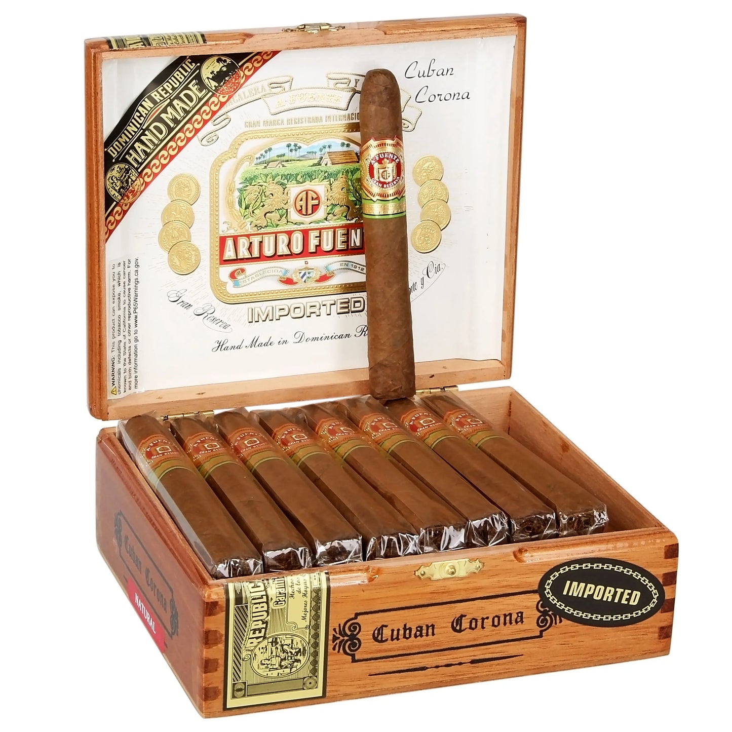 Arturo Fuente Cuban Corona Box Arturo Fuente