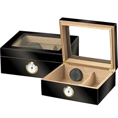 Capri Desktop Humidor The Cigar Bank