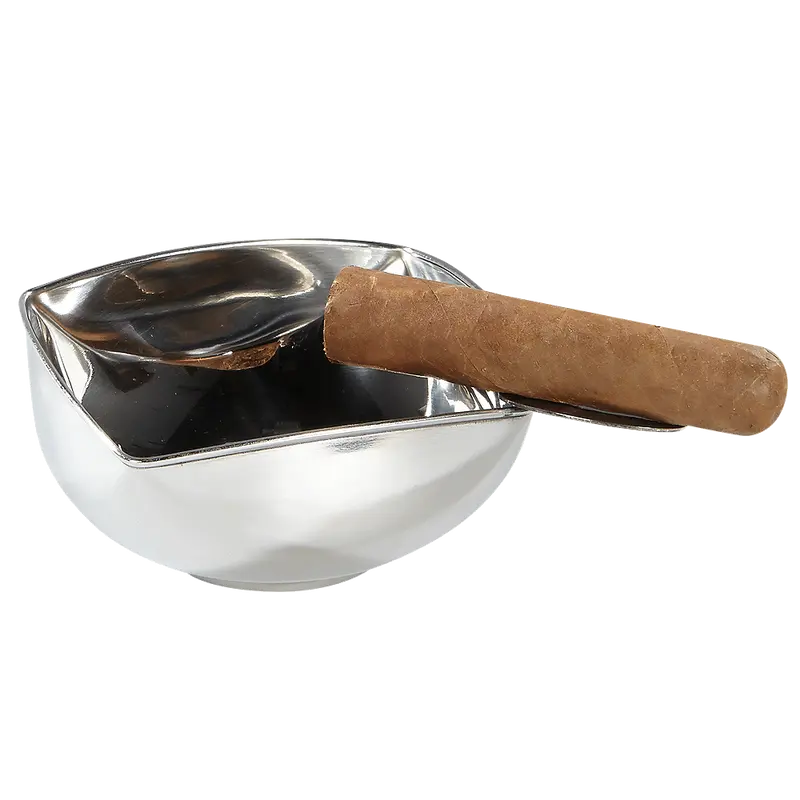 Square Stirrup Silver Ashtray Meir&Dutch