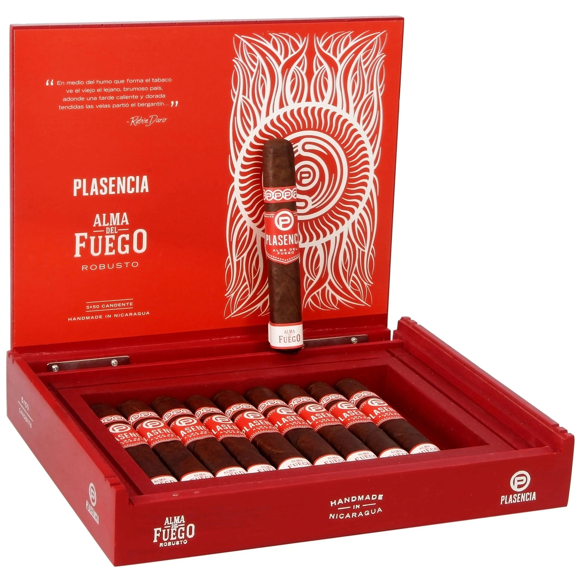 Plasencia Cigars Alma Del Fuego Box Plasencia