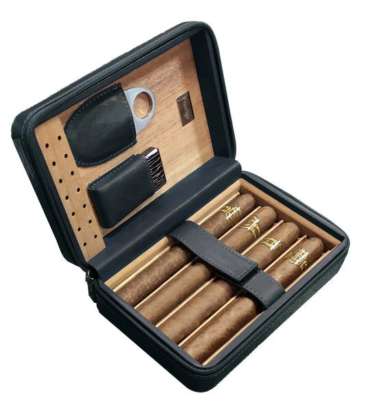 The Manhattan Travel Humidor Sets Prestige Import Group
