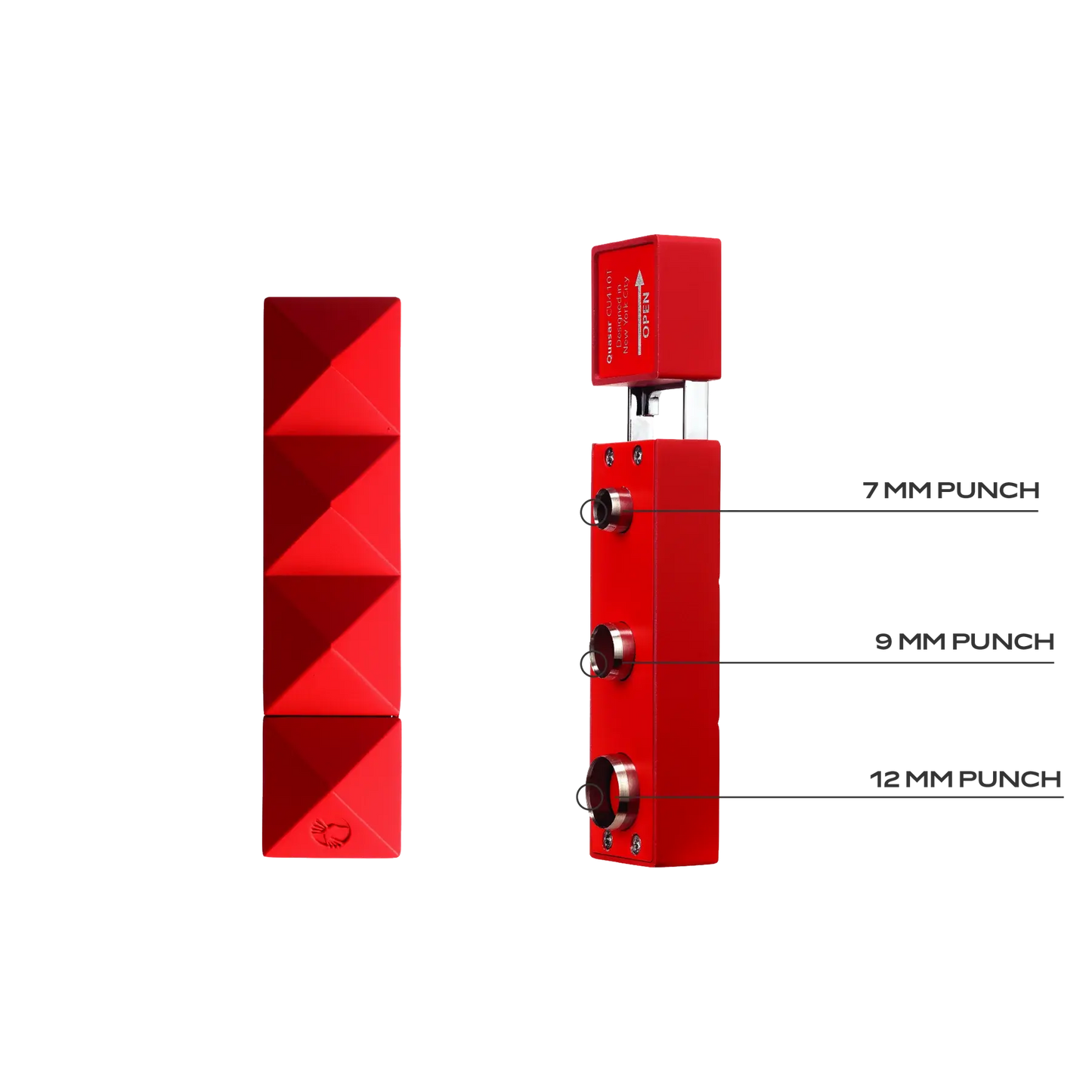 Colibri Quasar 3-n-1 Cigar Punch Cutter Colibri