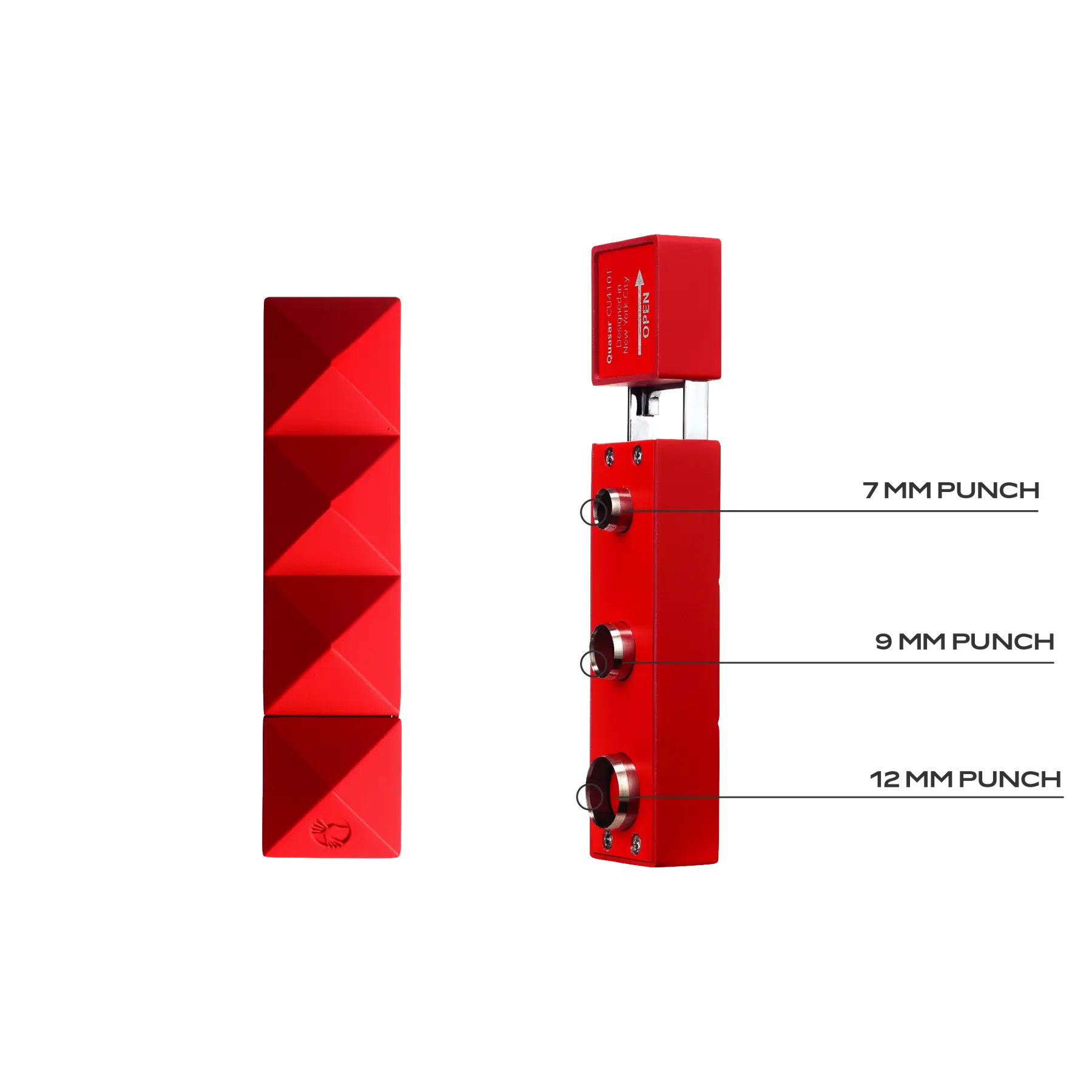 Colibri Quasar 3-n-1 Cigar Punch Cutter Colibri