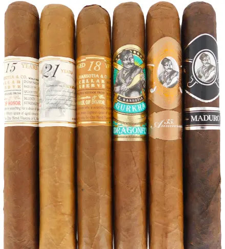 Gurkha 6 Cigar Gift Set with Cutter Gurkha