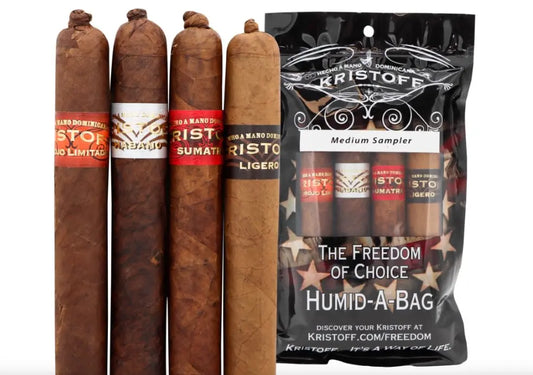 Kristoff Cigars Bold Spice Robusto 4 Count Sampler Kristoff