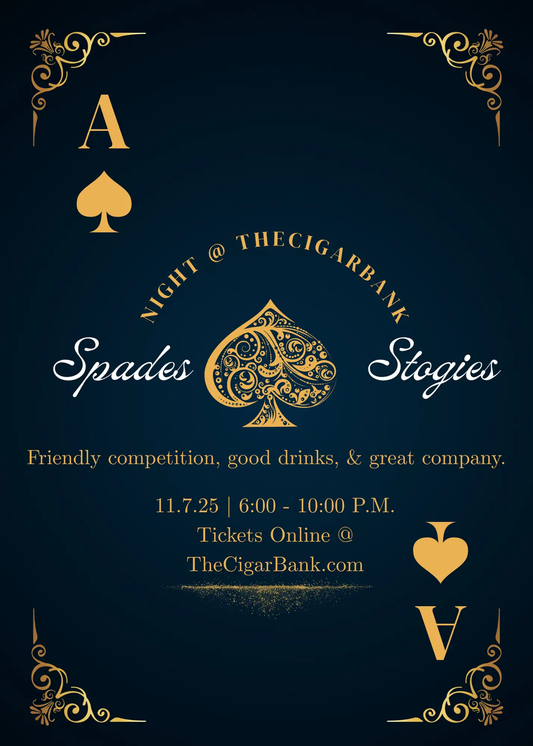 Spades & Stogies - Friday Night Nov. 21st