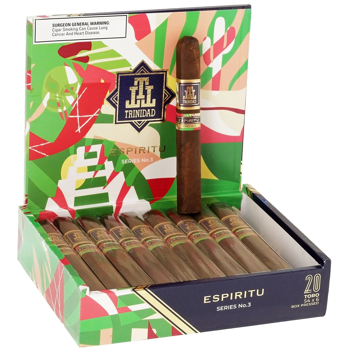 Trinidad Espiritua Series No.3 Cigar Boxes Trinidad