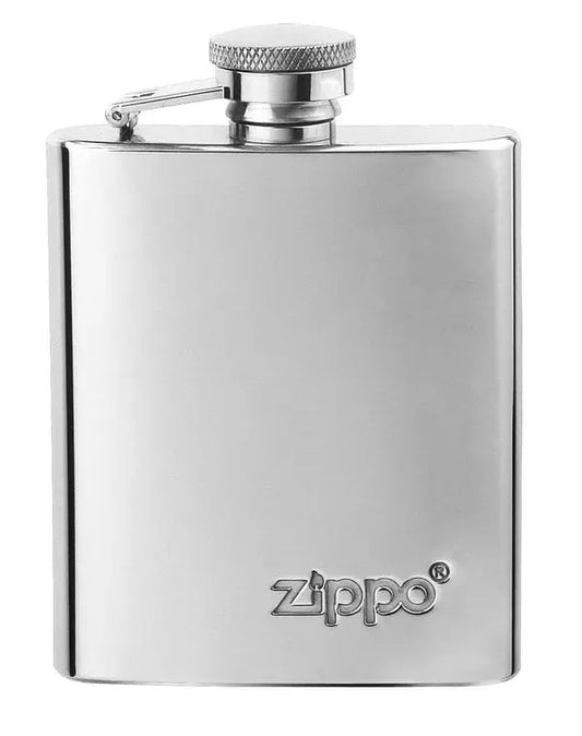 Zippo Stainless Steel Flask - The Cigar Bank