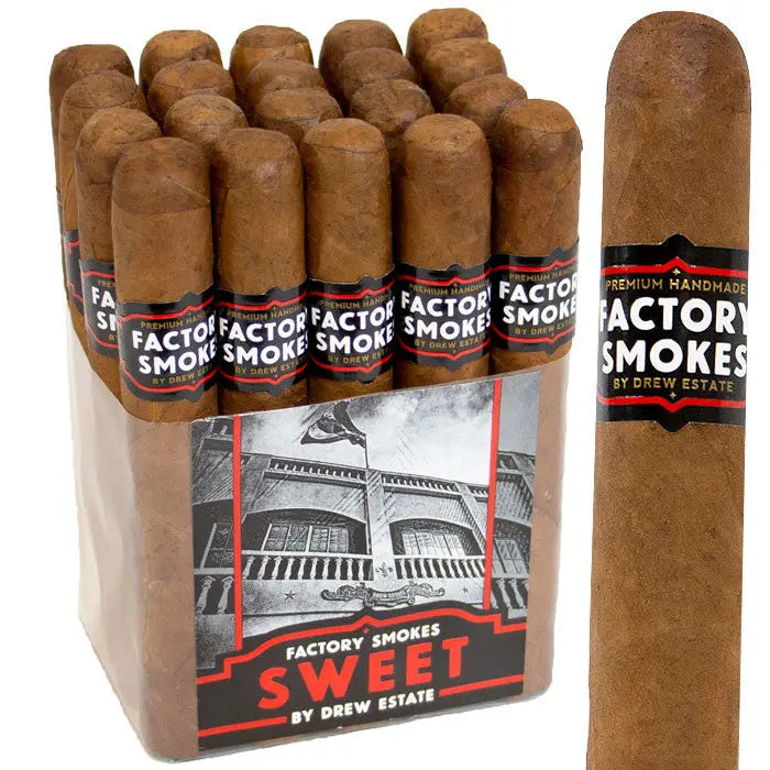 Drew Estate Factory Smokes Sweet 20 Count Bundle The Cigar Bank