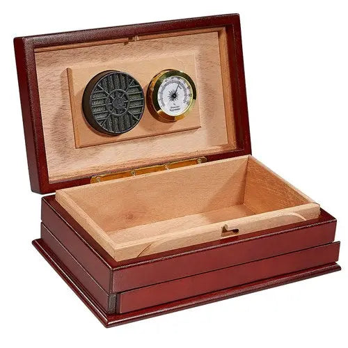Secret Cherry 1476 Desktop Humidor The Cigar Bank