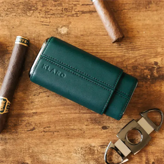Klaro 3 Cigar Travel Case The Cigar Bank