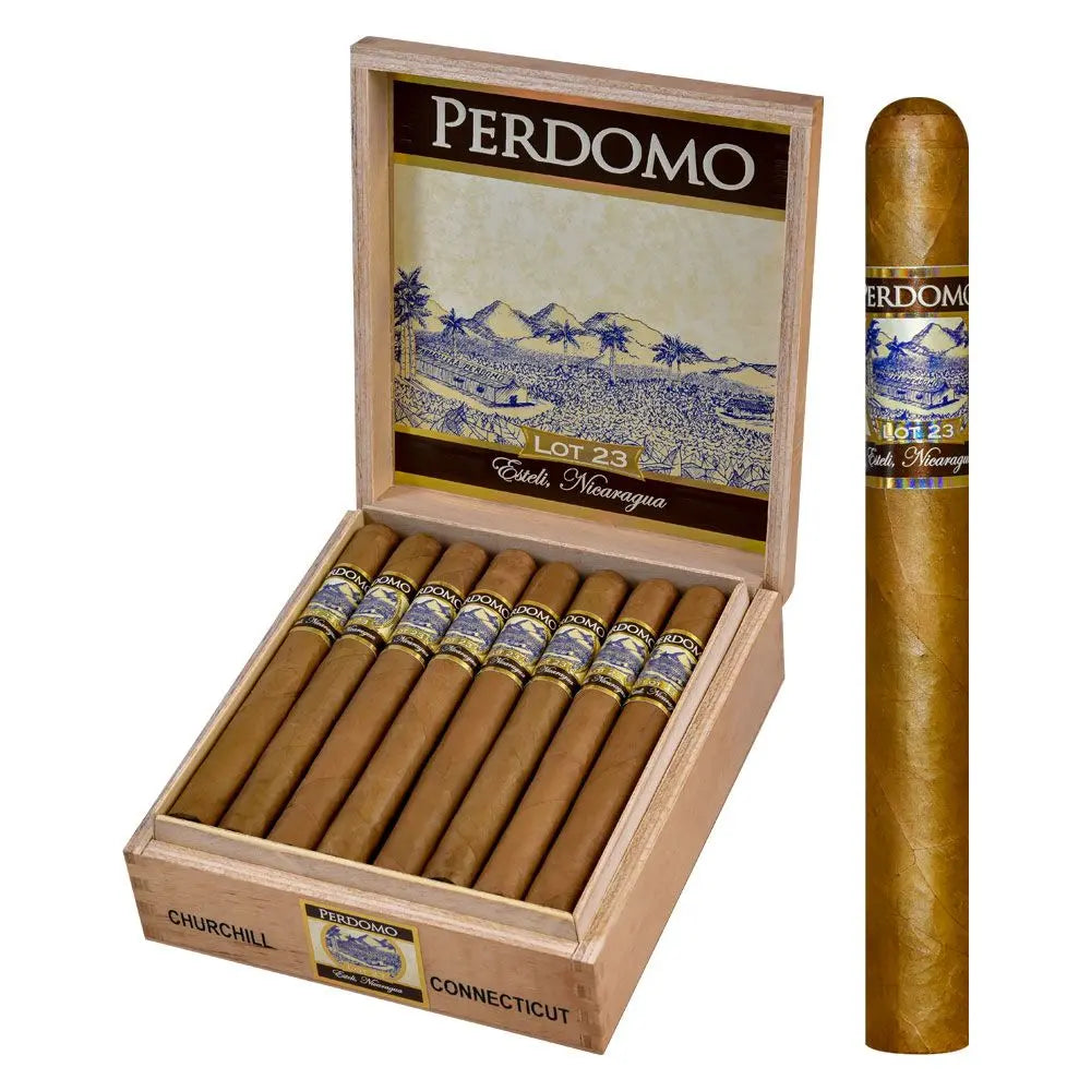 Perdomo Lot 23 Connecticut Box Perdomo