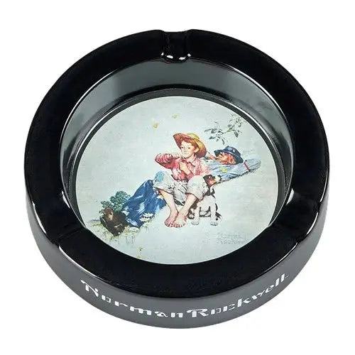 Meir & Dutch Norman Rockwell Ashtrays Meir&Dutch