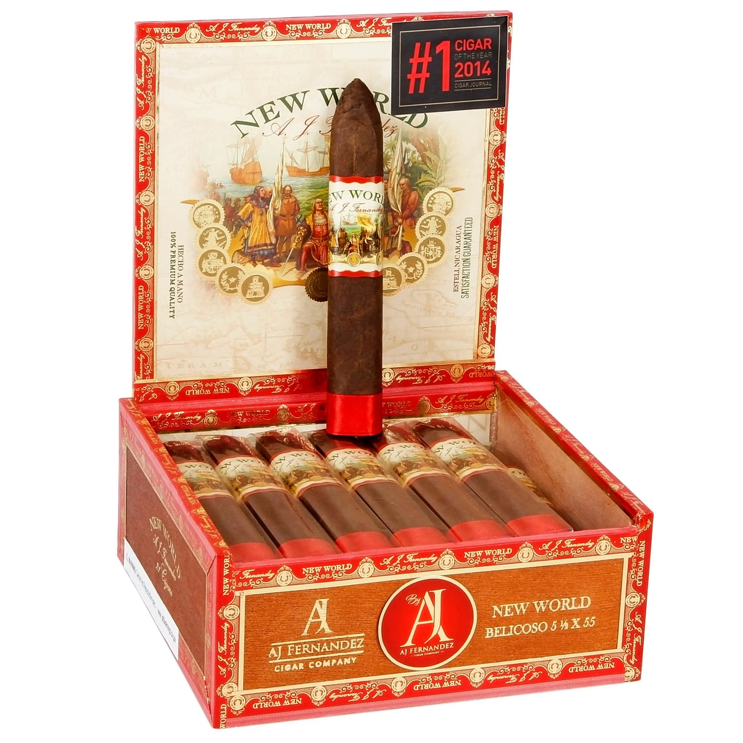 Aj Fernandez New World Almirante Box AJ Fernandez