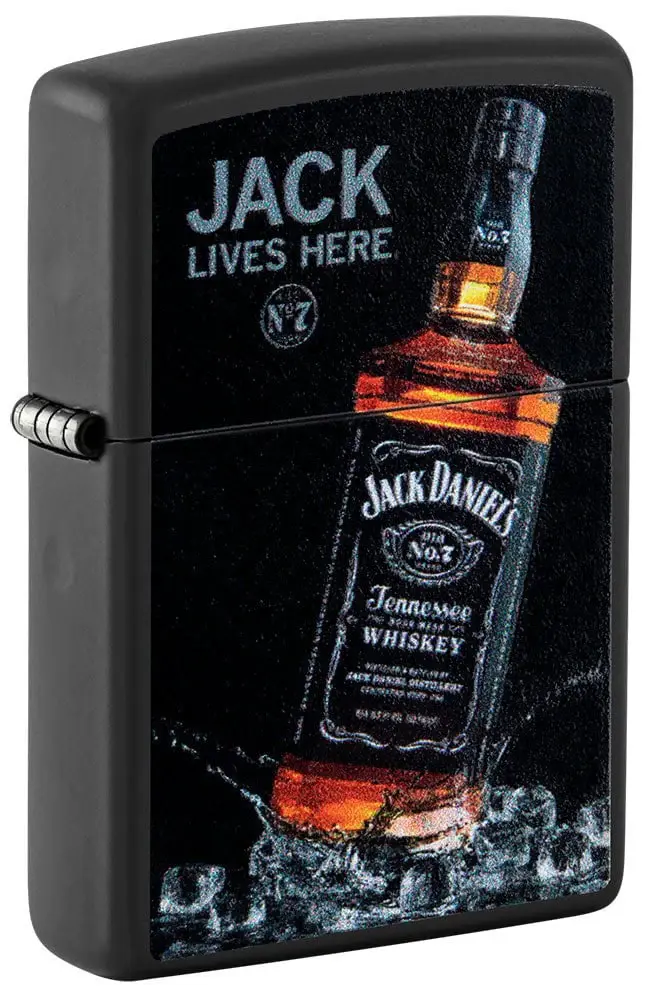 Jack Daniels "Lives Here" Zippo Lighter ZIPPO