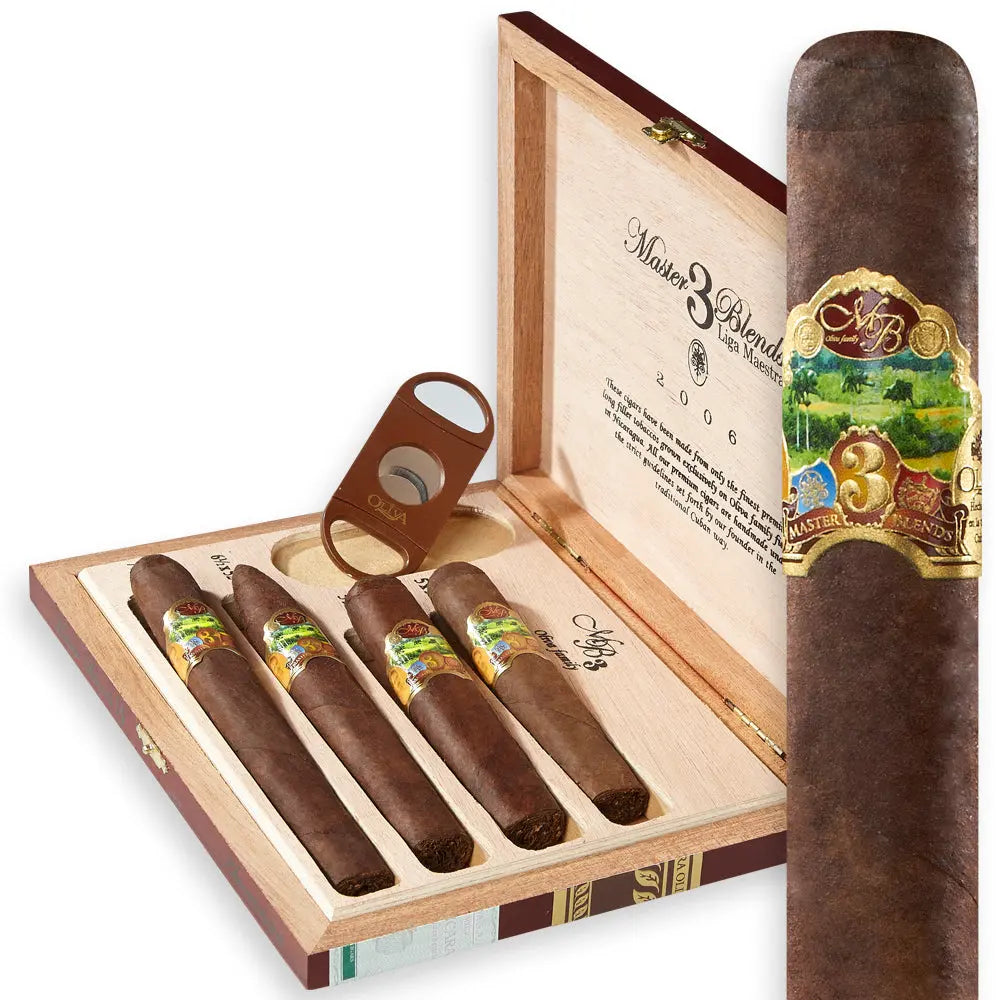 Oliva Master Blends III Sampler Box 4ct The Cigar Bank