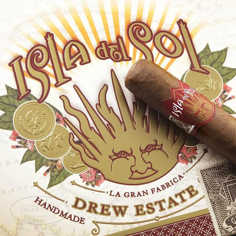 A-Flavorful-Escape-Drew-Estate-s-Isla-del-Sol-Maduro-Natural The Cigar Bank