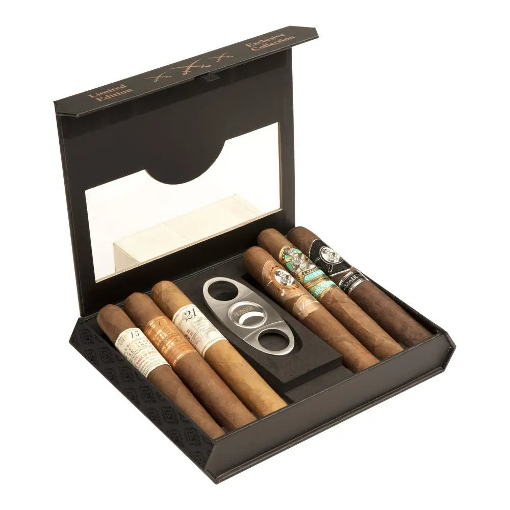 Gurkha-6-Cigar-Gift-Set-with-Cutter The Cigar Bank