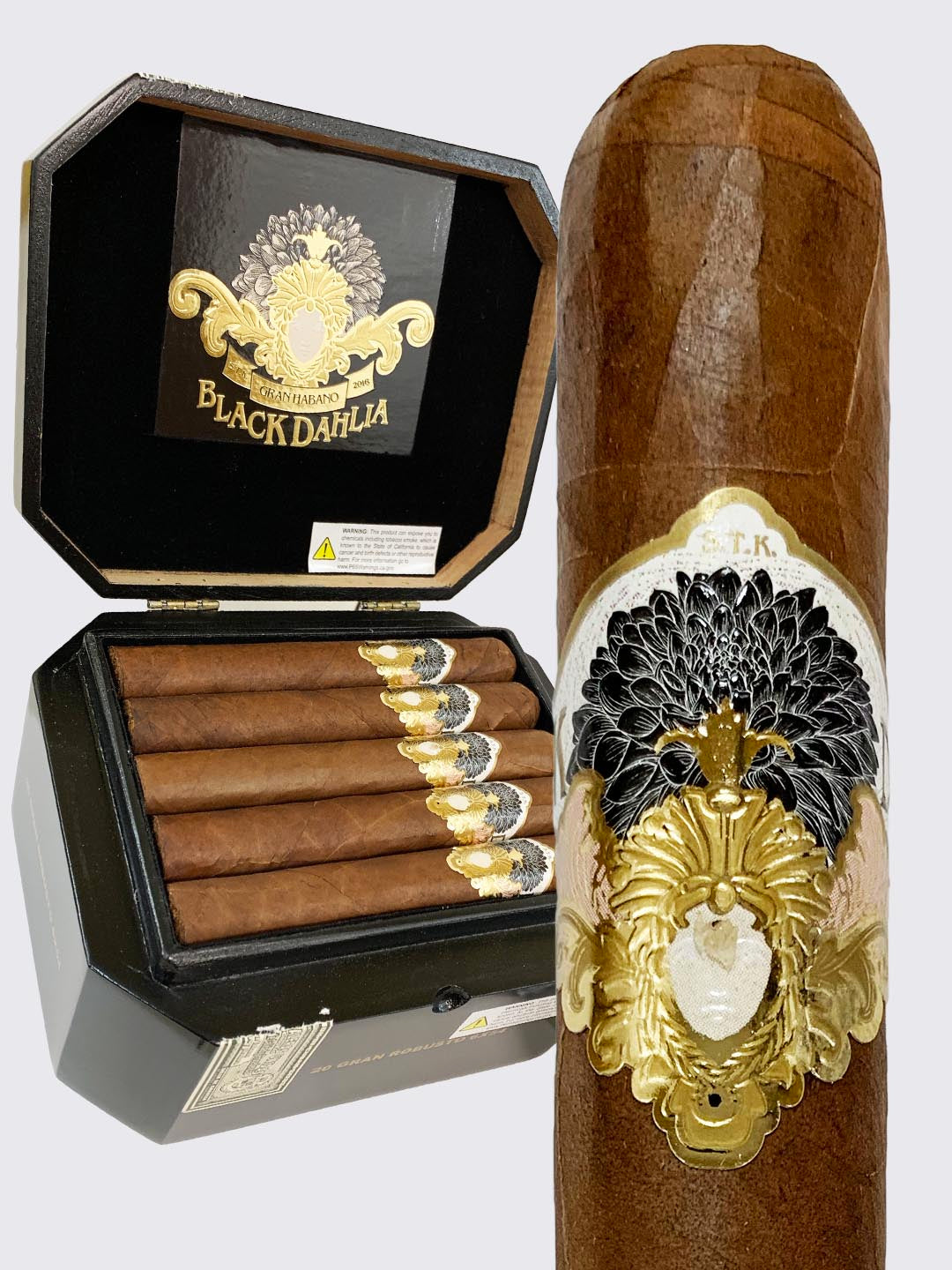 Gran Habano Black Dahlia Cigars