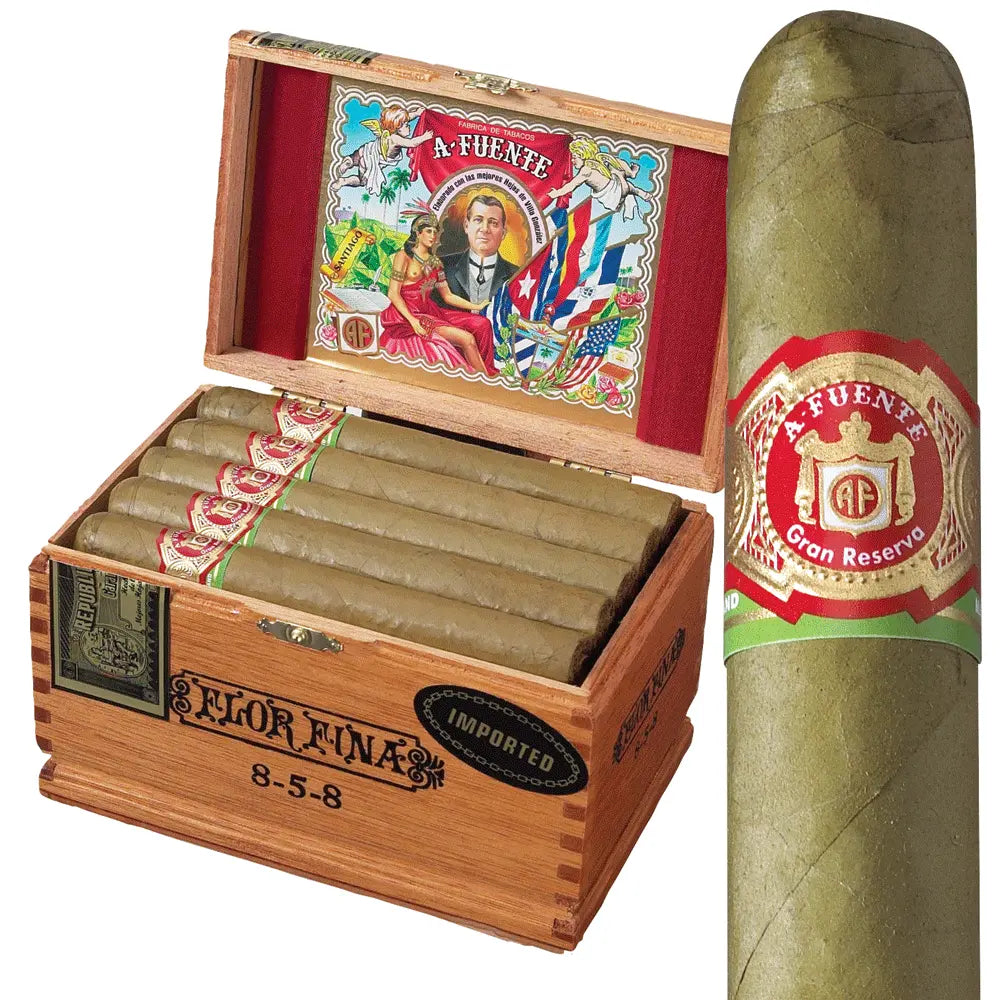 Discovering-the-Arturo-Fuente-8-5-8-Candela-A-Journey-into-the-World-of-Green-Wrapper-Cigars The Cigar Bank