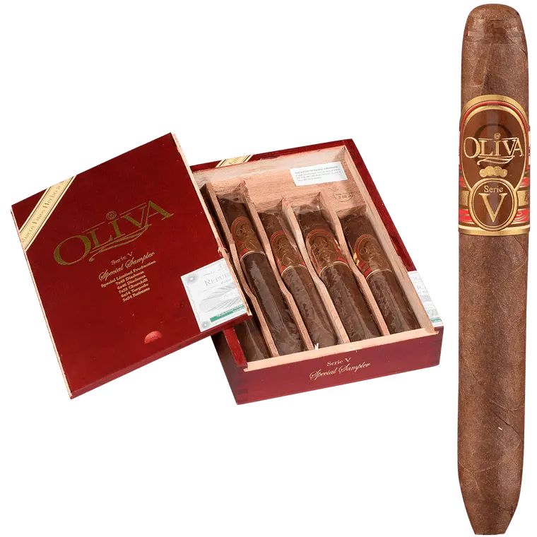 Oliva-Serie-V-Variety-Sampler-5ct The Cigar Bank