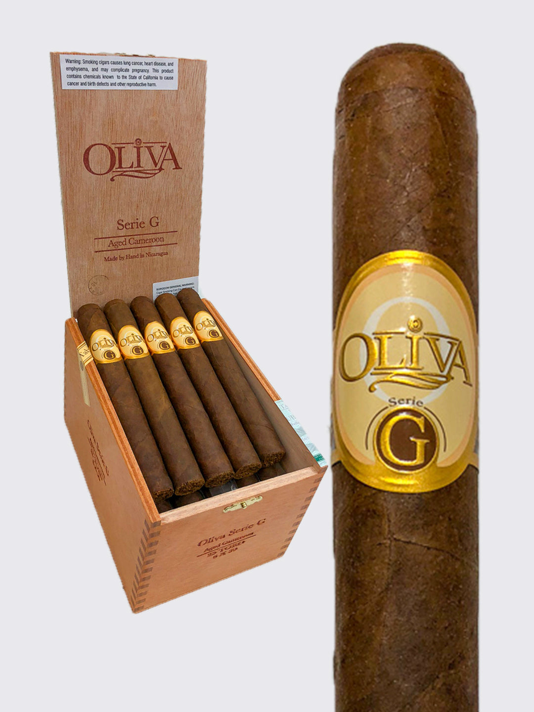 The Charm of Oliva Serie G Cameroon Cigars