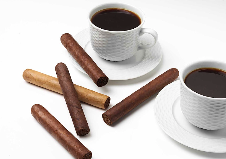 Mornings at The Cigar Bank: Where Coffee Meets Collaboration!