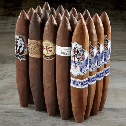 AJ-Fernandez-s-Box-Pressed-Perfecto-Sampler The Cigar Bank