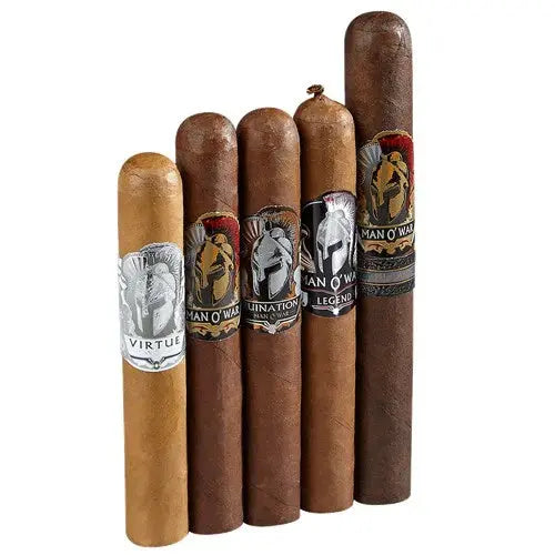 Man-O-War-5-Cigar-Assortment The Cigar Bank