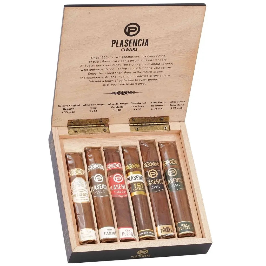 Plasencia Robusto Collection 5X52 Robusto Sampler