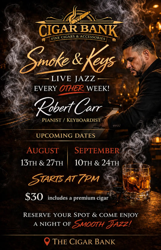 Smoke and Keys : The Gentleman’s Experience The Cigar Bank