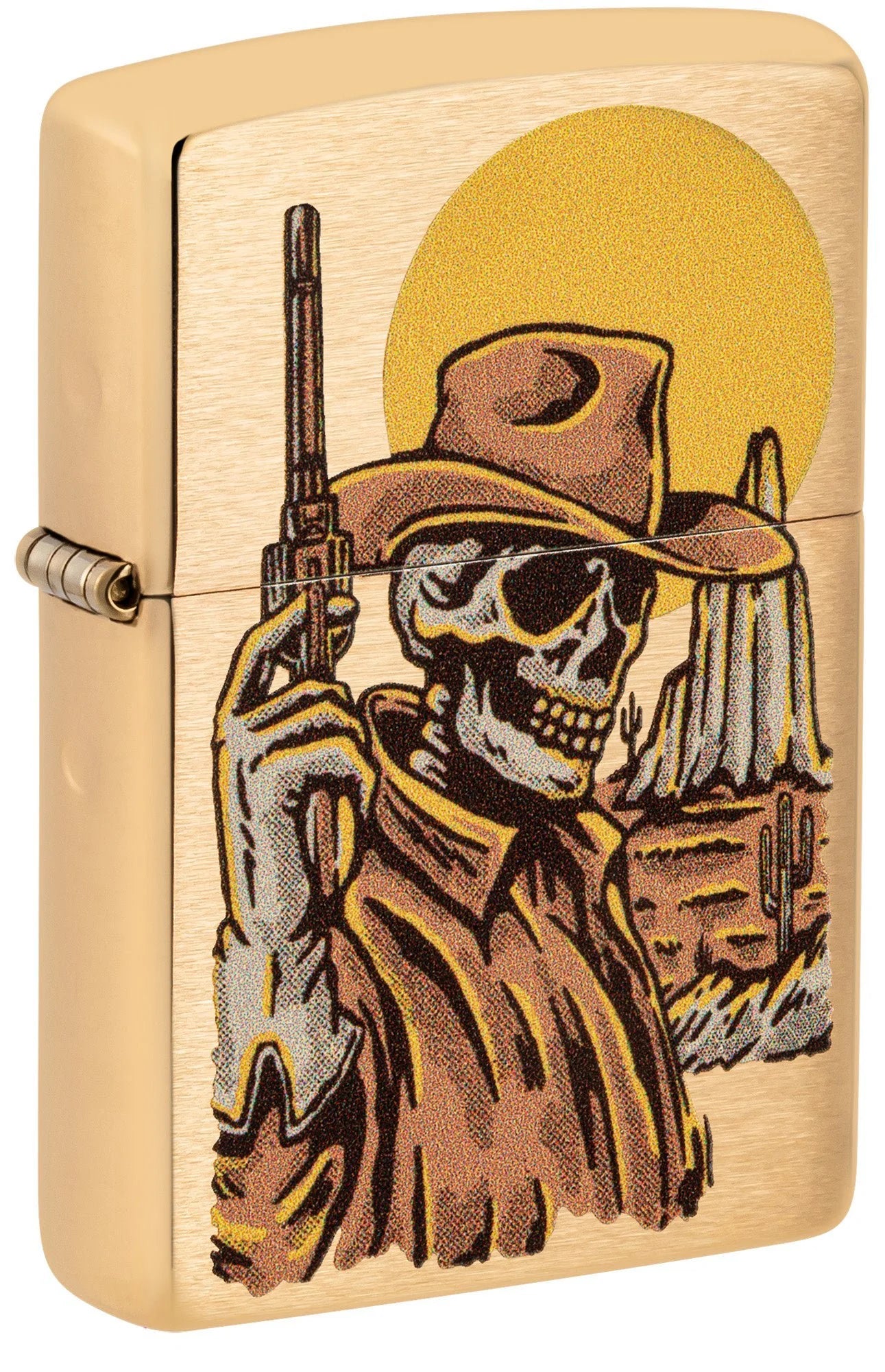 Zippo Cowboy Gold - The Cigar Bank