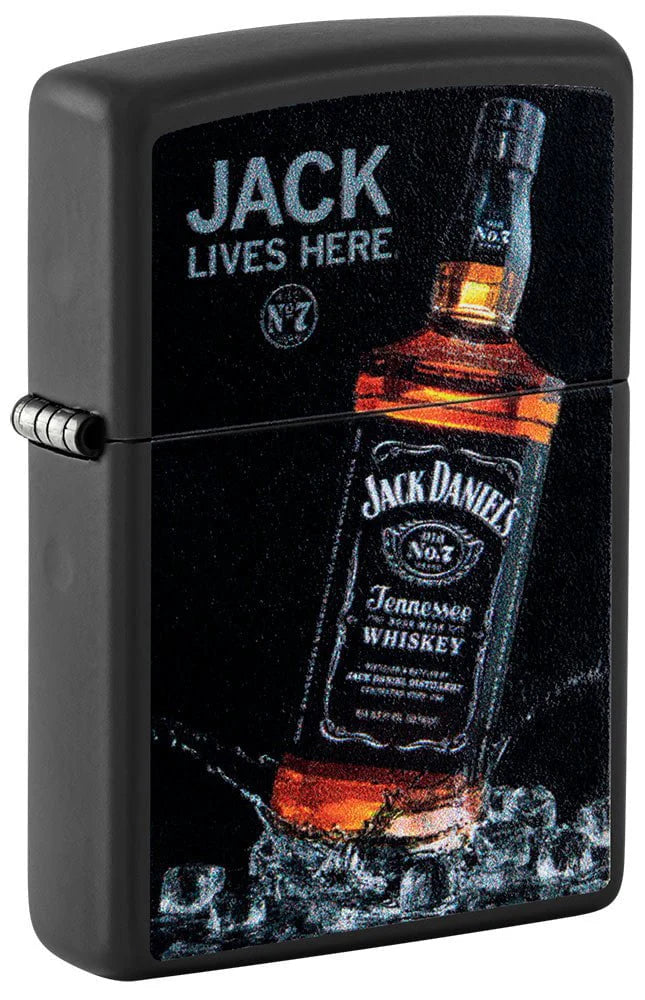 Jack Daniels Live Here Zippo - The Cigar Bank