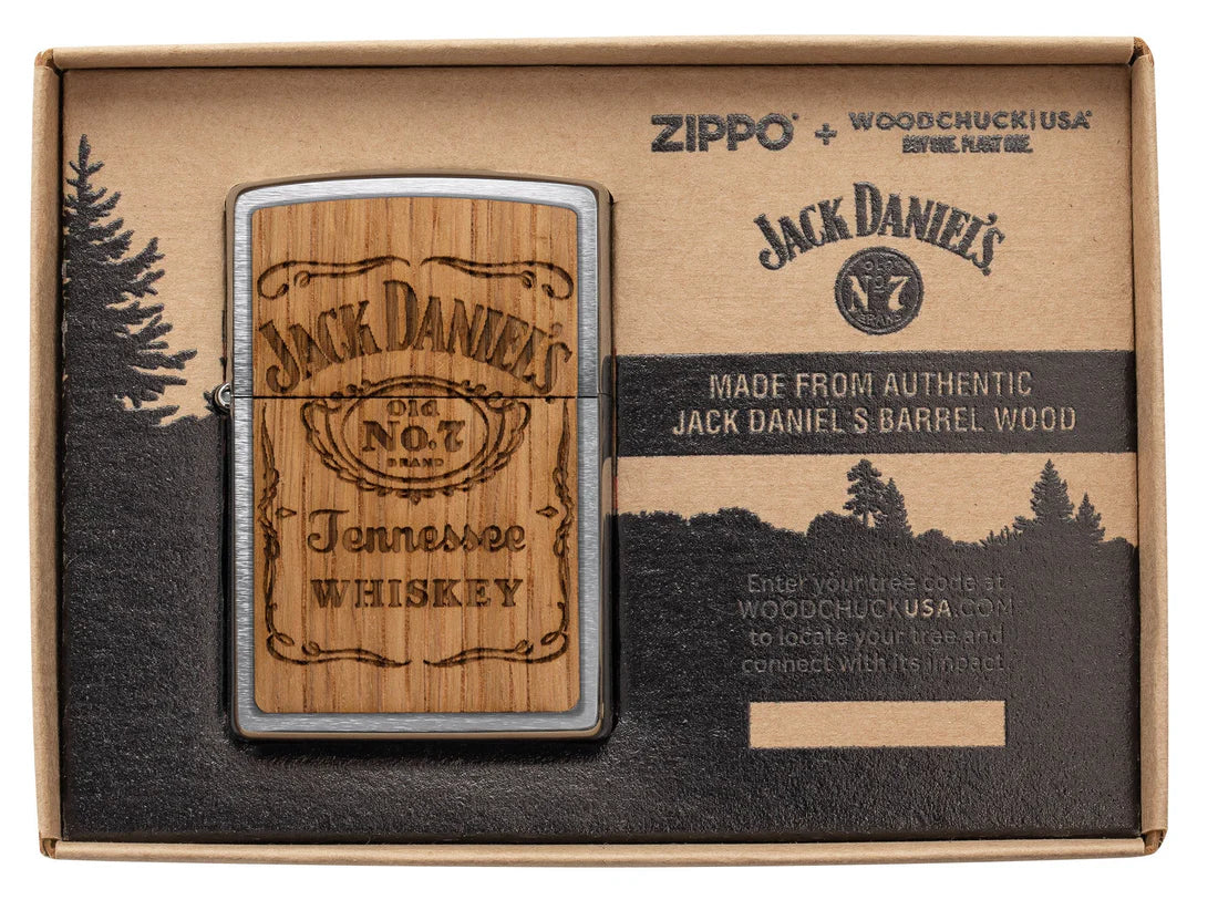 Jack Daniels x WOODCHUCK Zippo