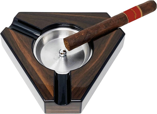 3 Cigar Dark Triangular Maple & Black