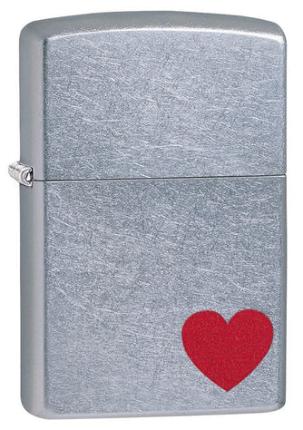 Silver Love Zippo The Cigar Bank