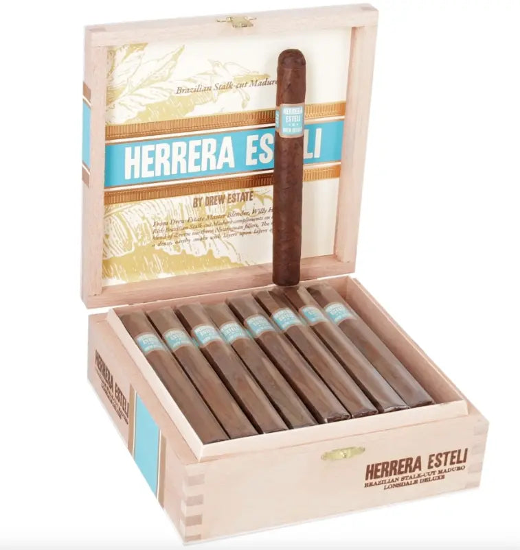 Drew Estate Herrera Esteli Brazilian Maduro Lonsdale Box