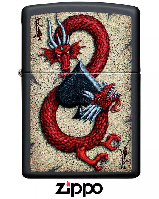 Dragon Ace Design Zippo