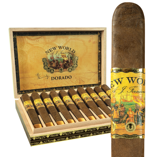 AJ Fernandez New World Dorado Toro Box