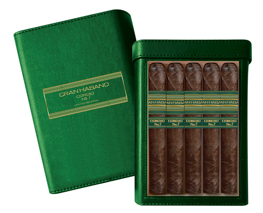 Gran Habano Corojo #7 Limited Edition Toro Leather Set