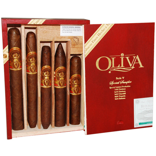 Oliva Serie V Variety Sampler 5ct The Cigar Bank